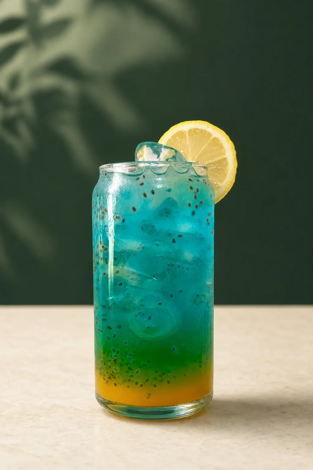 Blue Ocean, a Yeshua Cafe signature beverage