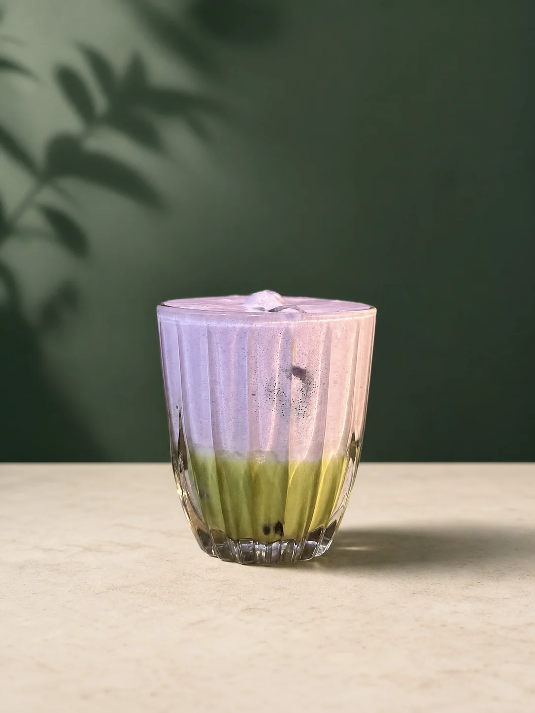 Taro Mocha, a Yeshua Cafe signature beverage